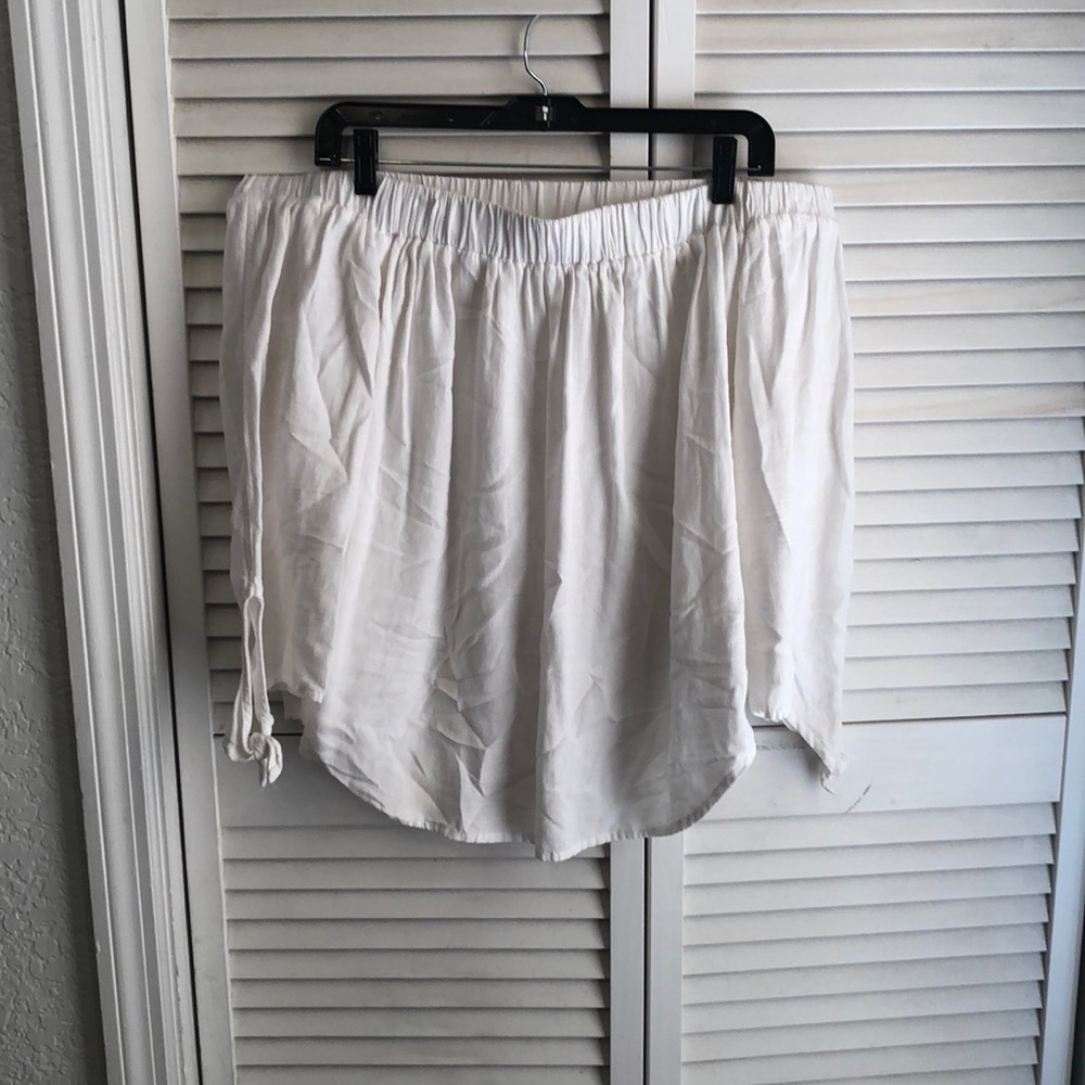 White off the shoulder blouse